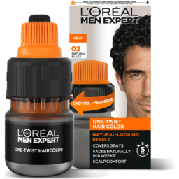 Photo of Loreal Men Expert One-Twist Hair Colour Natural Black Single Pack