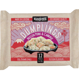 Photo of Kungfood Dumpling Hoisin Pork and Cabbage 288g 