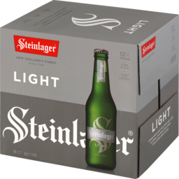 Photo of Steinlager Light Beer Lager Bottles