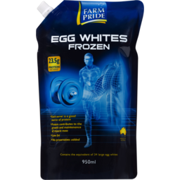 Photo of Farm Pride Egg Whites Frozen 950ml