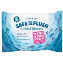 Photo of Safe To Flush Moist Tisses 30pk