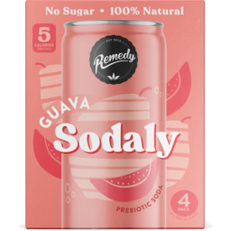 Photo of Remedy Sodaly Guava Can 4x250ml