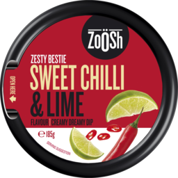 Photo of Zoosh Creamy Sweet Chilli & Lime Flavour Dip 185g