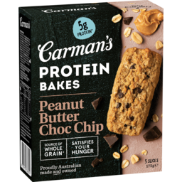 Photo of Carman's Protein Bakes Peanut Butter Choc Chip