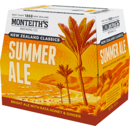 Photo of Monteith's Beer Summer 12 x 330ml Bottles