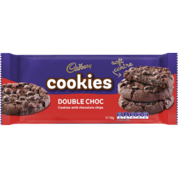 Photo of Cadbury Cookies Double Choc With Chocolate Chips 156g