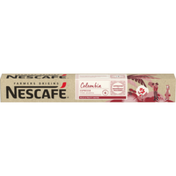 Photo of Nescafe Farmers Origin Colombia Espresso Coffee Capsules 10 Pack 53g