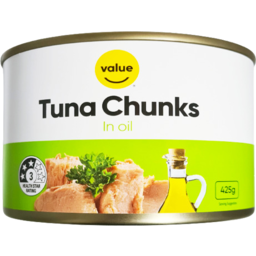 Photo of Value Tuna Chunks In Oil 425g