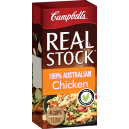 Photo of Campbell's Real Stock Chicken Stock 1lt
