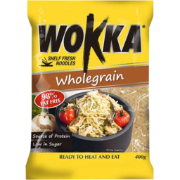 Photo of Wokka Wholegrain Noodles 400gm