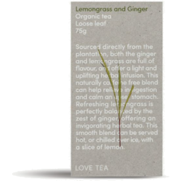 Photo of LOVE TEA Org Lemongrass & Ginger Loose Leaf