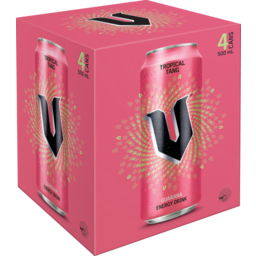 Photo of V Energy Tropical Tang Cans