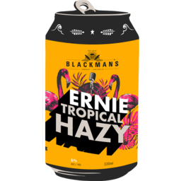 Photo of Blackman's Brewery Ernie Tropical Hazy Pale Ale 4pk
