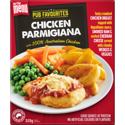 Photo of On The Menu Pub Favourites Chicken Parmigiana With Real Chicken Breast 320g