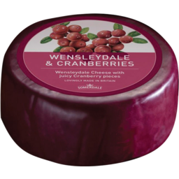 Photo of Wenleydale Cheese & Cranberry per kg