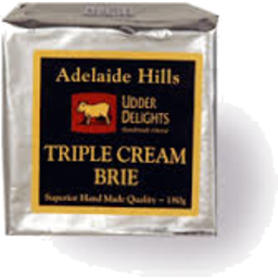 Photo of Udder Delights Triple Cream Brie 180g