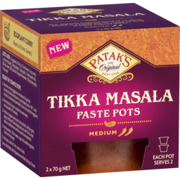 Photo of Patak's Tikka Masala Paste Pots 2x70gm