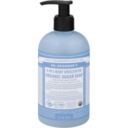Photo of DR BRONNERS:DRB Dr. Bronner's Organic 4-In-1 Sugar Soap Baby Unscented