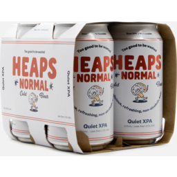 Photo of Heaps Normal Quiet XPA 375ml Cans 4 Pack