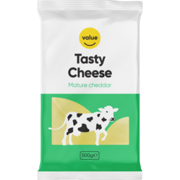 Photo of Value Tasty Cheese Mature Cheddar Cheese Block