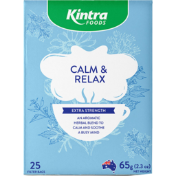 Photo of Kintra Foods Calm & Relax Extra Strength Filter Tea Bags