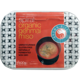 Photo of Spiral Foods Miso - Genmai (Unpasteurized Brown Rice Miso)