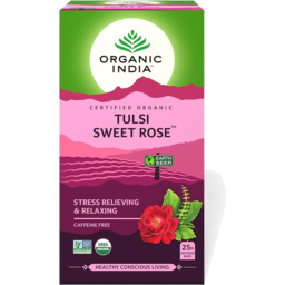 Photo of ORGANIC INDIA Org Sweet Rose Tulsi Tea 25 Bags