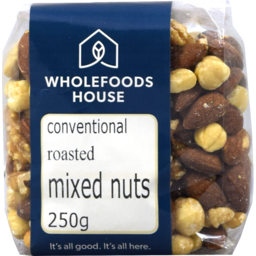 Photo of Wholefoods House Mixed Nuts Roast CONV 250g