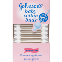 Photo of Johnsons Baby Cotton Buds 60 Pack