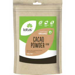Photo of Lotus Organic Raw Cacao Powder Gluten Free 250g