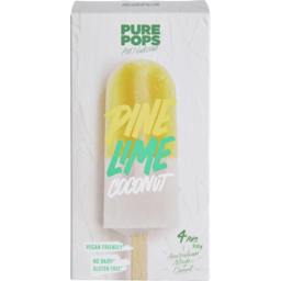 Photo of Pure Pops Pine Lime 4pops