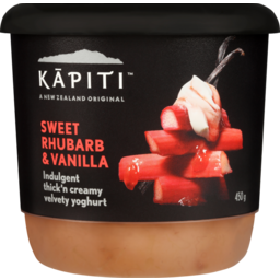 Photo of Kapiti Yoghurt Sweet Rhubarb & Vanilla 450g