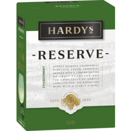 Photo of Hardys Reserve Chardonnay