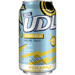 Photo of Udl Vodka Pineapple 4% 375ml