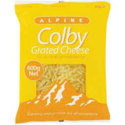 Photo of Alpine Colby Grated Cheese 600g