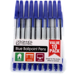 Photo of O/Cent Blue Ballpoint Pens V/P