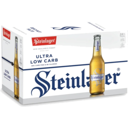 Photo of Steinlager Ultra Low Carb 24x330ml Bottles