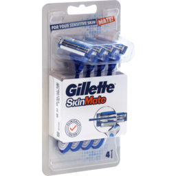 Photo of Gillette Skinmate Disposable Razor 4 Pack 