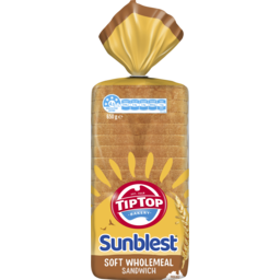 Photo of Tiptop Bakery Tip Top Sunblest Soft Wholemeal Sandwich 650g 650g