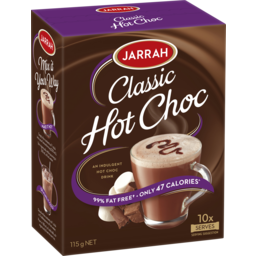 Photo of Jarrah Classic Hot Choc 10 Pack 115g
