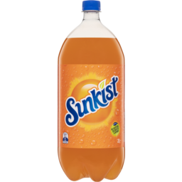 Photo of Sunkist Orange Soft Drink Bottle
