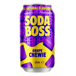 Photo of Soda Boss Grape Chewie 375ml