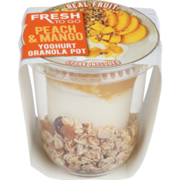 Photo of Fresh To Go Ftg Yoghurt Peach & Mango 200 Gram