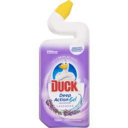 Photo of Duck Deep Action Lavender Toilet Gel 750ml