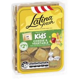 Photo of Latina Kids Cheese & Vegetable Mini Ravioli 200g