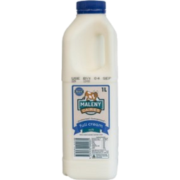 Photo of Maleny Dairy Full Cream Milk 1l