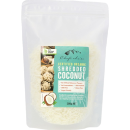 Photo of Chefs Choice Organic Shredded Coconut 200g