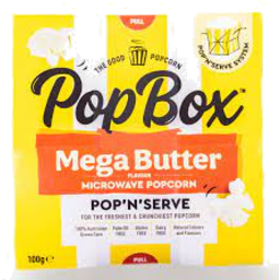 Photo of The Good Popcorn Pop Box Mega 100g