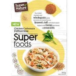 Photo of Super Nature Super Foods Carbonara Chicken Fettuccine