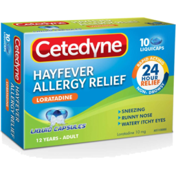 Photo of Cetedyne Hay Fever & Alergey Tablets